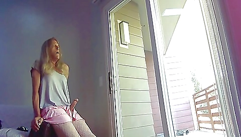 Slutty chick fucks like a slut