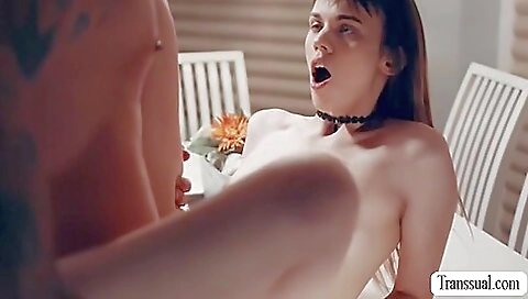 Cute babe loves sex with her boyfriend